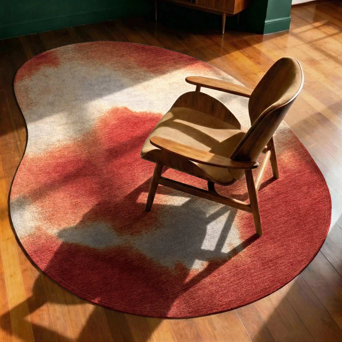 Tapis Eco - Rouille - Tapis rouge
