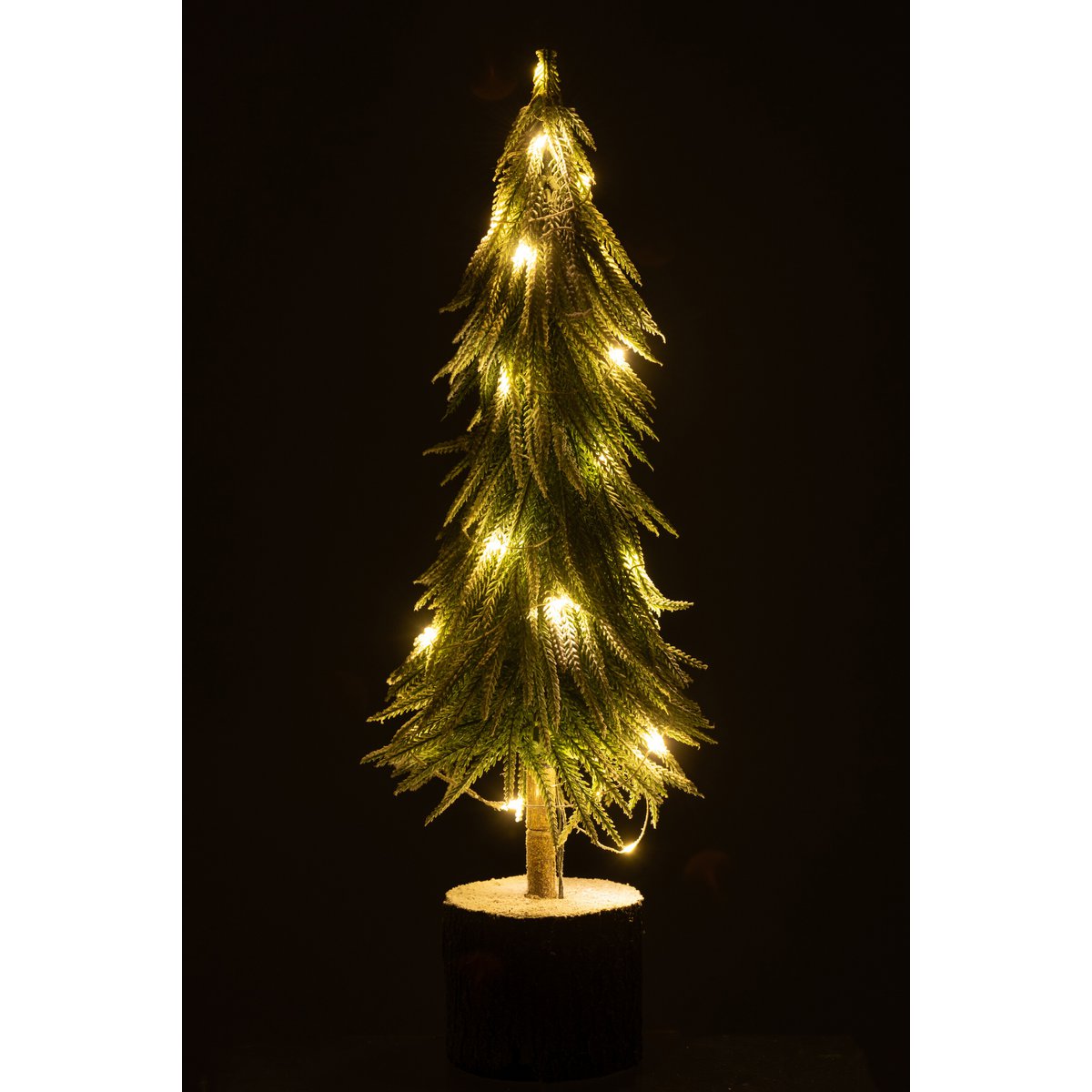 Détail du sapin de Noël A+Led vert neige - branches