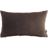 Coussin uni Elise Ébène 30 x 50