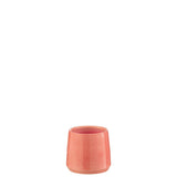 Pot de fleur J-Line Rond - céramique - rose - extra petit
