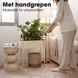 Pot de fleurs intérieur Moritz Beige