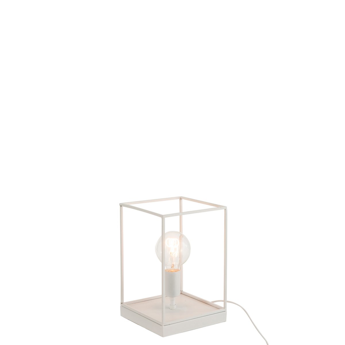 Lampe J-Line, détail du cadre rectangulaire