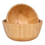 Chefalu Bowl - Bol en bambou naturel sur une table scandinave