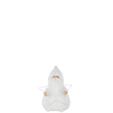 Vue latérale de la figurine J-Line Père Noël Étoile illuminée