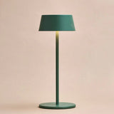 Lampe de table rechargeable verte Hugo Sage