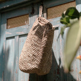 Panier mural UTARA Panier de rangement suspendu en raphia