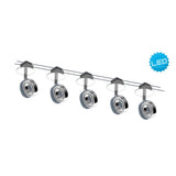 Système de corde LED "Tony" en métal et en plastique, vide en acier, avec des LED fermement intégrées, 5 mètres