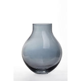 Vase en verre XL de forme bulbe, hauteur 36cm, ENVIE 36SI, verre épaisseur 9mm