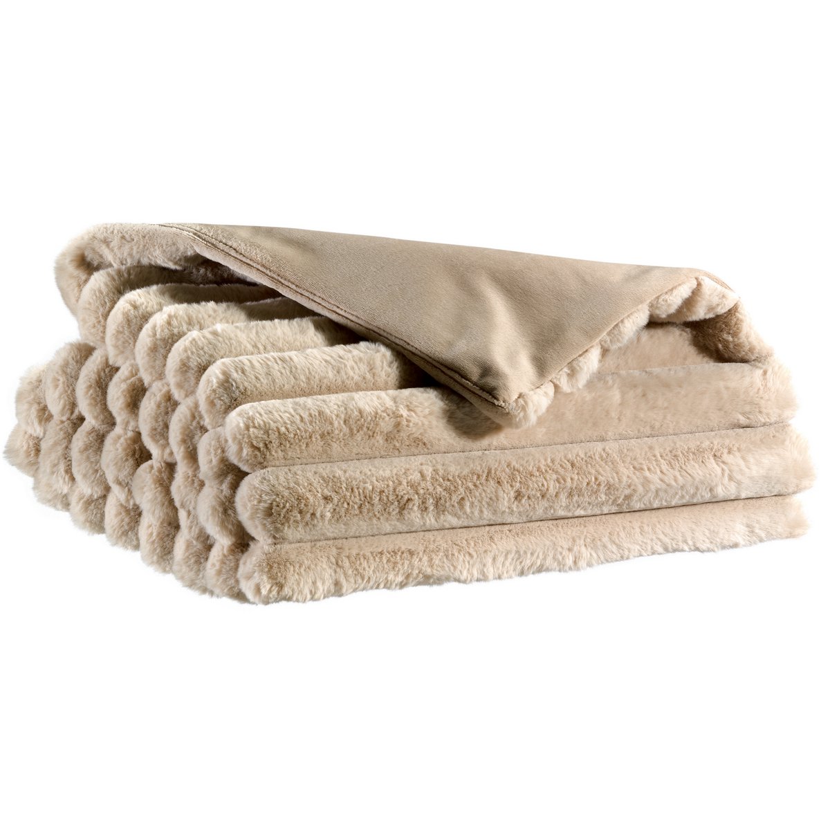 Jeté de lit Alice Lin 240 x 260, couleur douce et texture luxueuse
