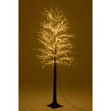 Détail de l'arbre lumineux J-Line - Éclairage chaleureux