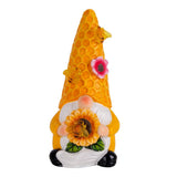 Dimensions des lampes solaires Abby sur une table