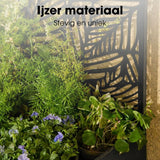 Support pour plantes à l'extérieur de Sapri Black