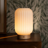 Lampe rechargeable Lilly marron clair