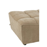 Pouf J-Line Grid dans un salon moderne, ambiance chaleureuse