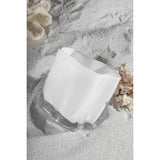 Vase COR13WH avec des fleurs, ambiance chaleureuse