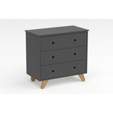 Commode Moebilia dans une chambre d'enfant, style scandinave