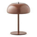 Lampe de table Margate en métal marron, vue de face