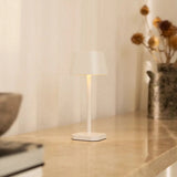 Lampe de table rechargeable blanche Ava