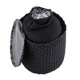 Selles mérinos pouf extérieur Ø40 H45cm Seat Pouf peut être rempli