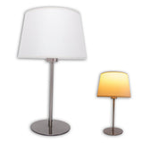 Lampe de table "bologne" h: 45 cm beige