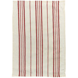Torchon Rayé Karma Rouge/ecru 55 x 75