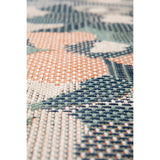 Tapis Jaya extérieur Multico en situation sur une terrasse