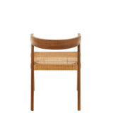 Chaise J-Line Emma avec un coussin décoratif