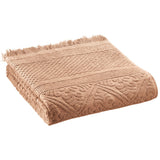 Serviette de toilette Zoé Noisette 50 x 100