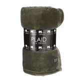Plaid Mica Marron Foncé
