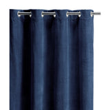 Rideau uni Elise Cobalt 140 x 280
