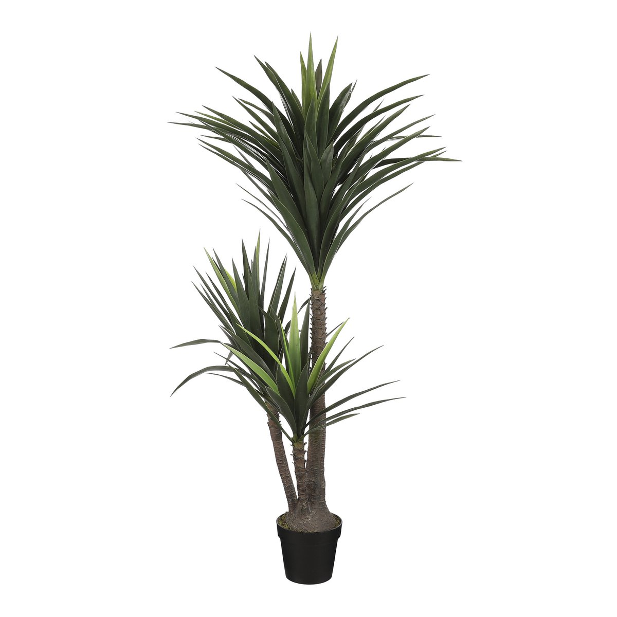 Yucca Crème Mica - Plante artificielle avec tiges robustes et feuilles pointues