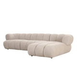 Canapé New York 4 places (Salon droit) Beige