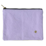 Pochette Tricolo Lilas ananas M 14 x 19 x 1