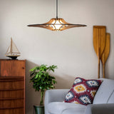 Suspension Design bois D65cm  SINGING BRUT