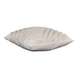 Coussin Albany - Coussin, Polyester, Coton, blanc, 45x45 cm