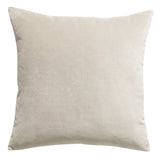 Coussin uni Elise Grège 45 x 45