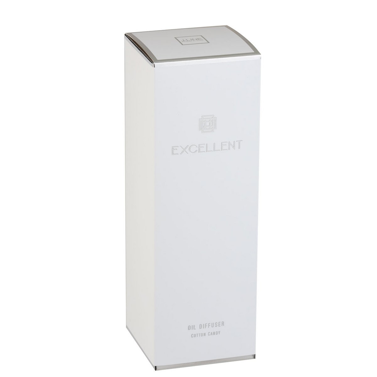 Bâtonnets parfumés J-Line Excellent en verre argenté - vue générale