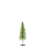 Sapin de Noël Paillettes J-Line en vert, décoratif et élégant