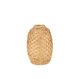 Vase en rotin J-Line de 37 cm, couleur naturelle, style bohème