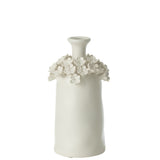 Vase Yucca en céramique blanc de J-Line, élégant et moderne