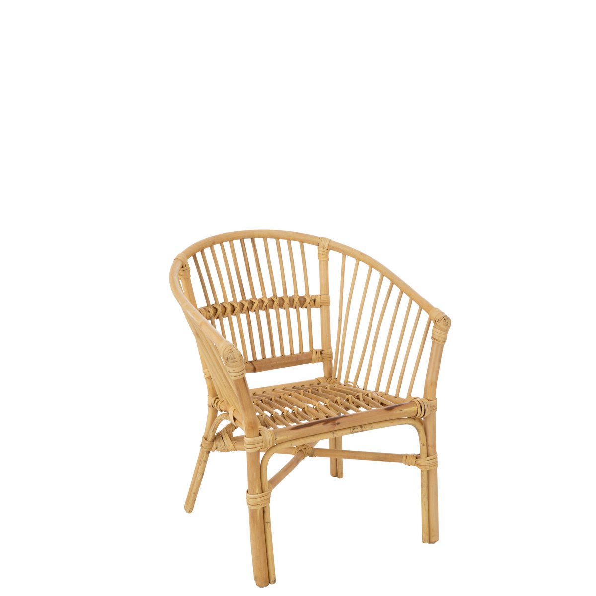 Chaise haute J-Line Filou mise en scène dans un salon moderne