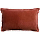 Coussin uni Fara Sienne 40 x 65