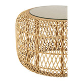 Table d'appoint Africa J-Line avec finition en bois naturel
