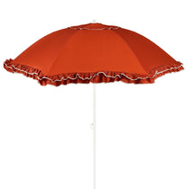 Parasol Terre Mica Décorations - Parasol élégant avec volants en polyester