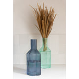 Carafe Fiore J-Line en verre aqua, vue latérale
