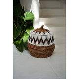 Panier de Plage The Little Bay - Blanc Naturel - L