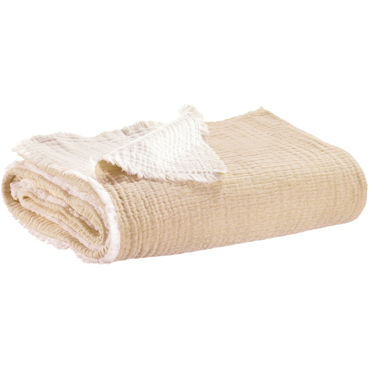 Jeté Emilio Lin 240 x 260 - Design élégant et raffiné en coton