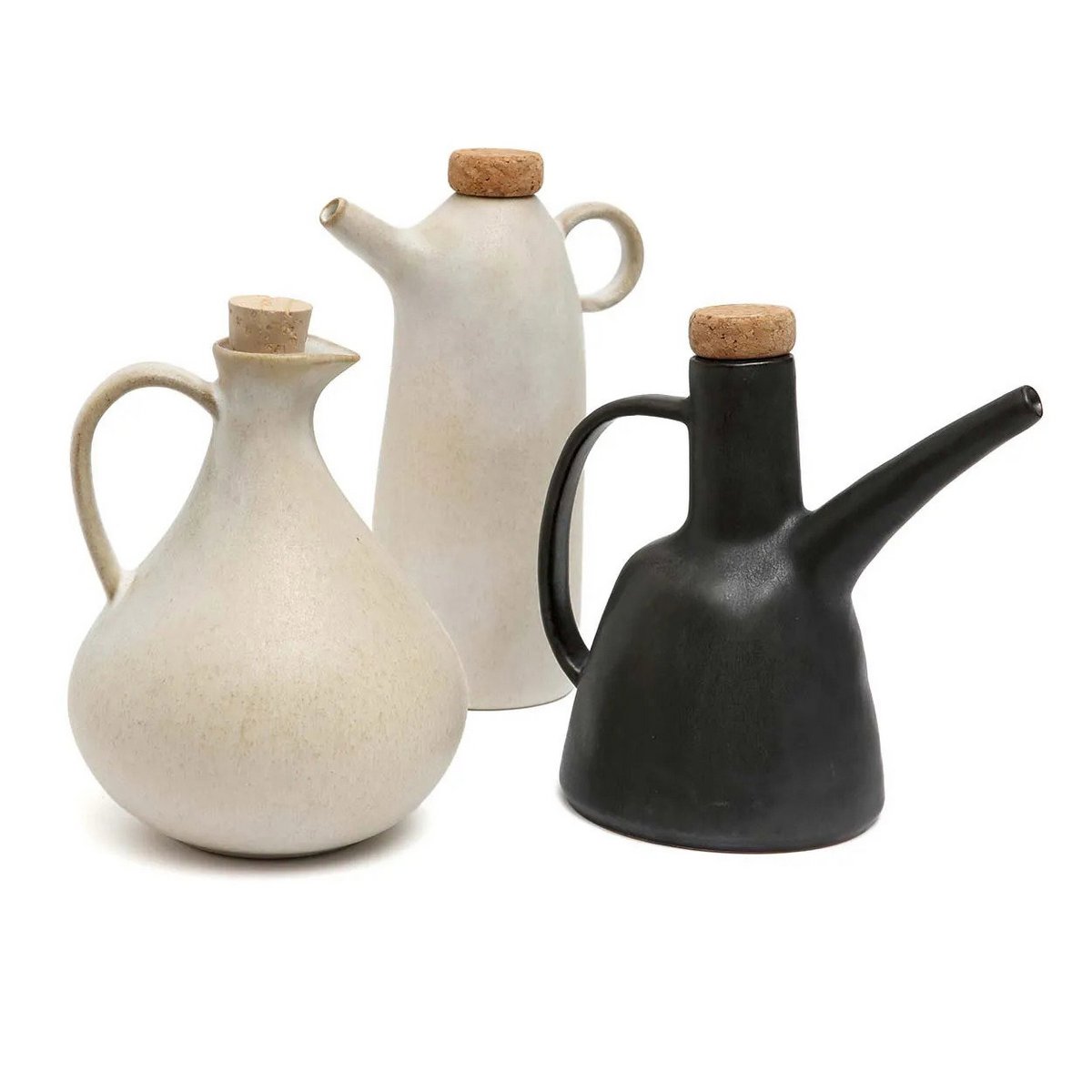 Bouteille d'huile d'olive N°80 avec couvercle en liège naturel