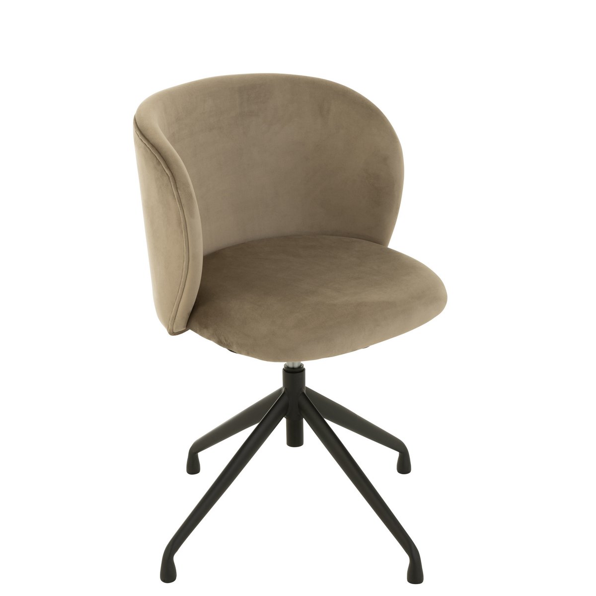 Chaise J-Line stylisée dans un salon contemporain