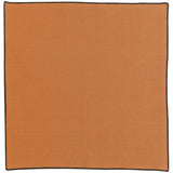 Serviette de table recyclée Grace Caramel 40 x 40